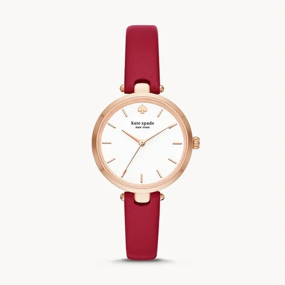 KATE SPADE NY holland watch and earring set, 34mm, Main, color, ROSE GOLD - Picture 4 of 6